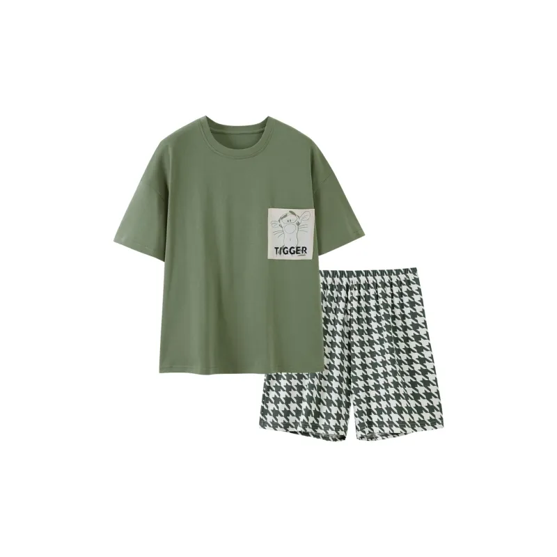 The Story Of The Flower Season Pajama Set Women's Ocean Green-0