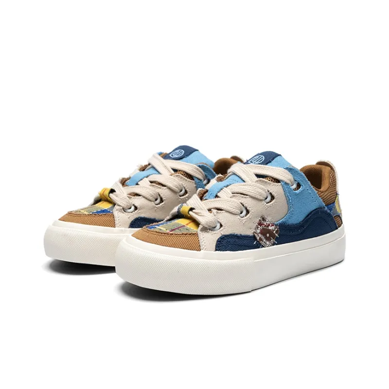 ZHR Skateboard Puffy Shoes Low Top Skateboard Shoes Unisex Small Cookies-2