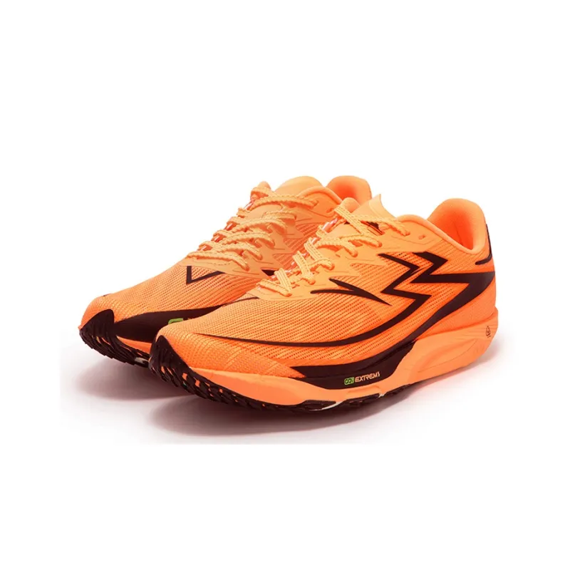 361° Cushioning Anti-Slip Wear-Resistant Breathability Low-Top Running Shoes Unisex Cream Peach Red-2