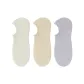 3 Pack (White+Khaki+Light Purple)