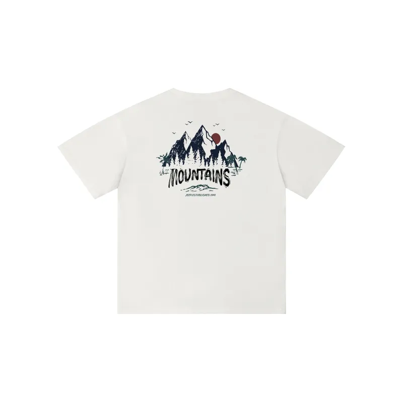 Jeep T Shirts Men White-1
