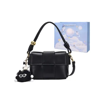 Duoluplo Doron Paul PU Small Square Bag, Shoulder Bag, Crossbody Bag, Handbag Regular Women's Black/Coffee/Brown/Khaki