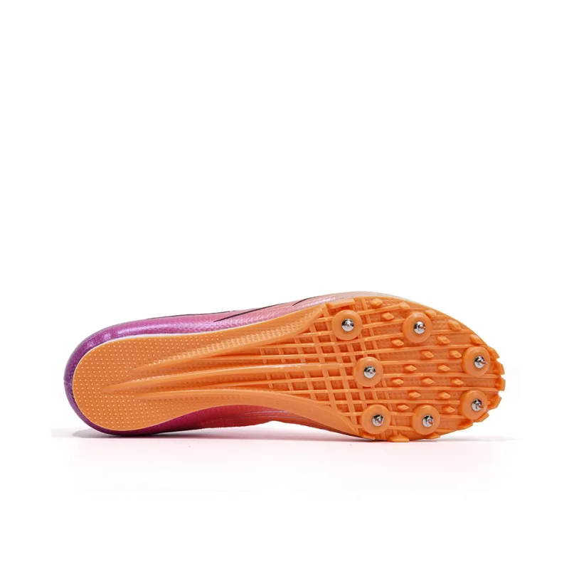 KZANSI Slip-Resistant Breathable Impact-Resistant Low-Top Steel Stud Sprint Running Shoes Unisex-18