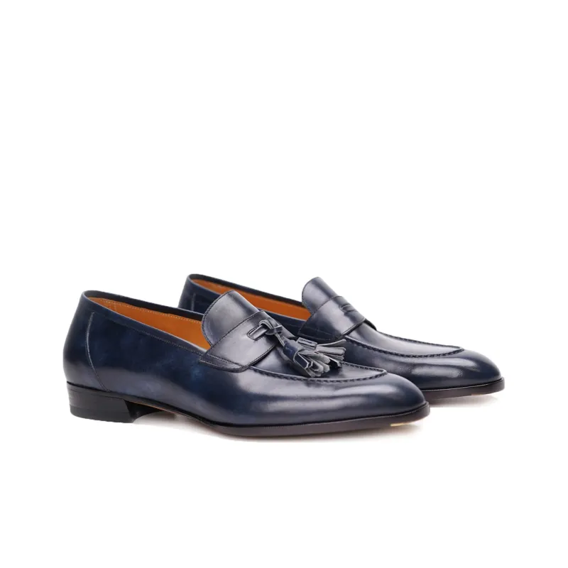 Kitamachi Loafers Men Khaki Brown/Peacock Blue/Inkstone Black/Denim Blue/Cherry Red/Glazed Black-15