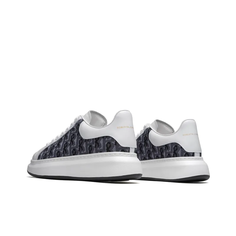 ROBERTA DI CAMERINO Anti-Slip And Wear-Resistant Height Increasing Low-Top Skateboard Shoes Men's-12