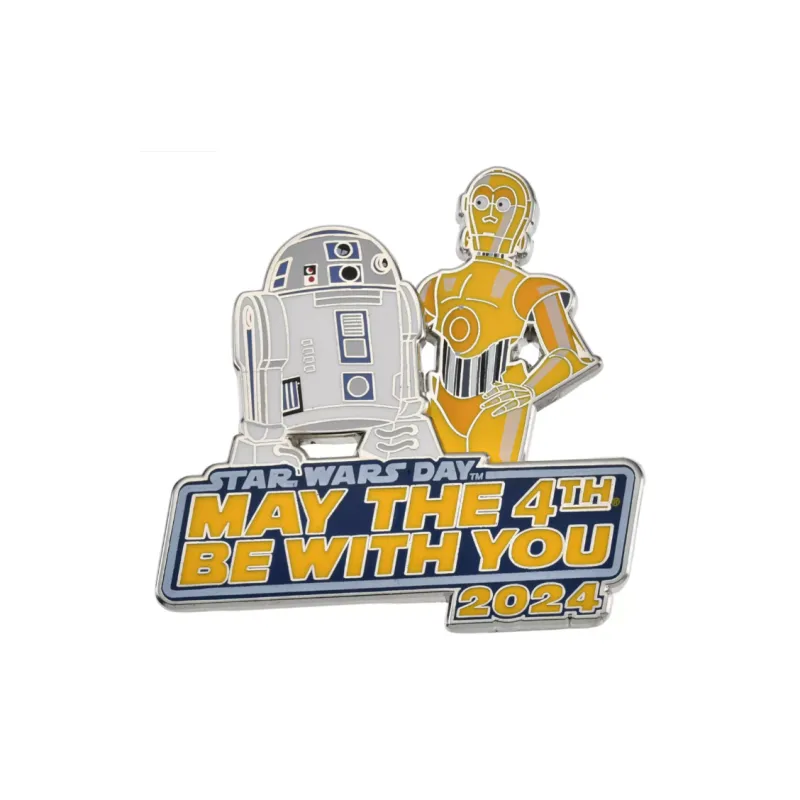 Disney Star Wars R2 D2 And C 3PO Badges-1