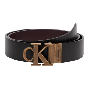 CALVIN KLEIN Cow Leather Belts Men's Width  3.5cm