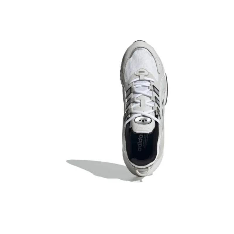 Adidas Hi-Tail 2.0 Non-slip Lightweight Mid-Top Casual Running Shoes Unisex White Gray-2