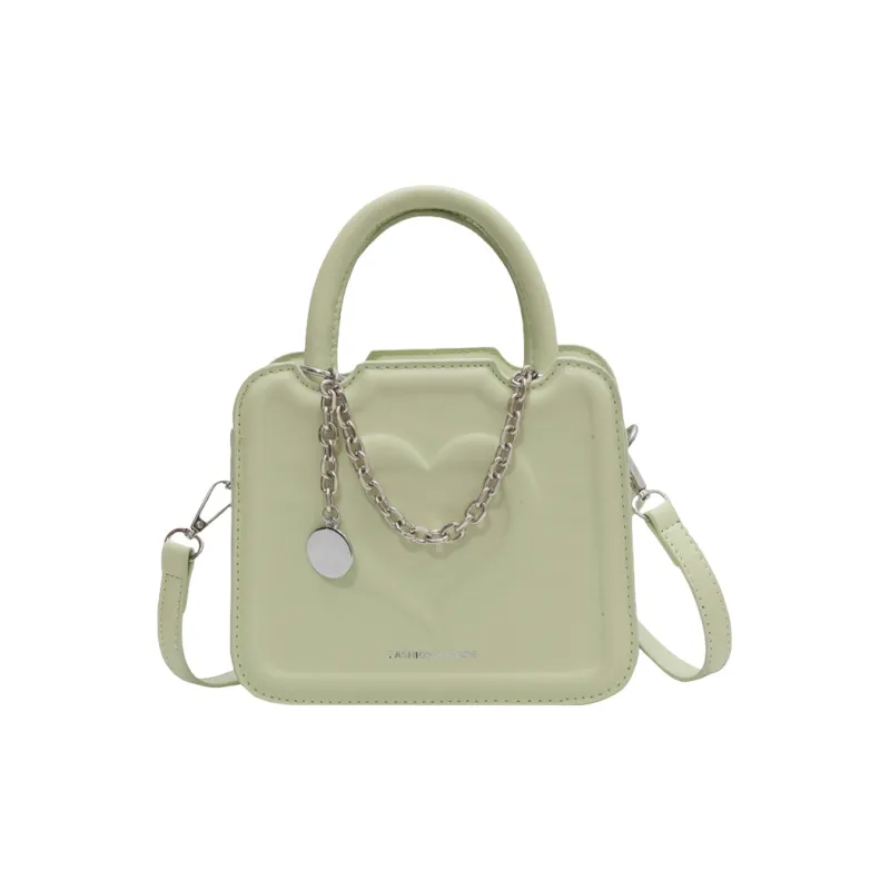 SUPERCUTE PU Crossbody Handbags Women's Black Khaki/Coffee/Yellow Green/Ecru-21