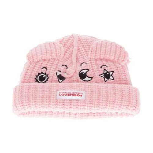 CHARLES JEFFREY Lambswool Hats & Caps Kids' Pink