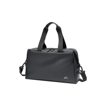 POLO Fabric One Shoulder Crossbody Travel Bag Luggage Bag Men's Travel Bag 14.99L Men's Black/Gray