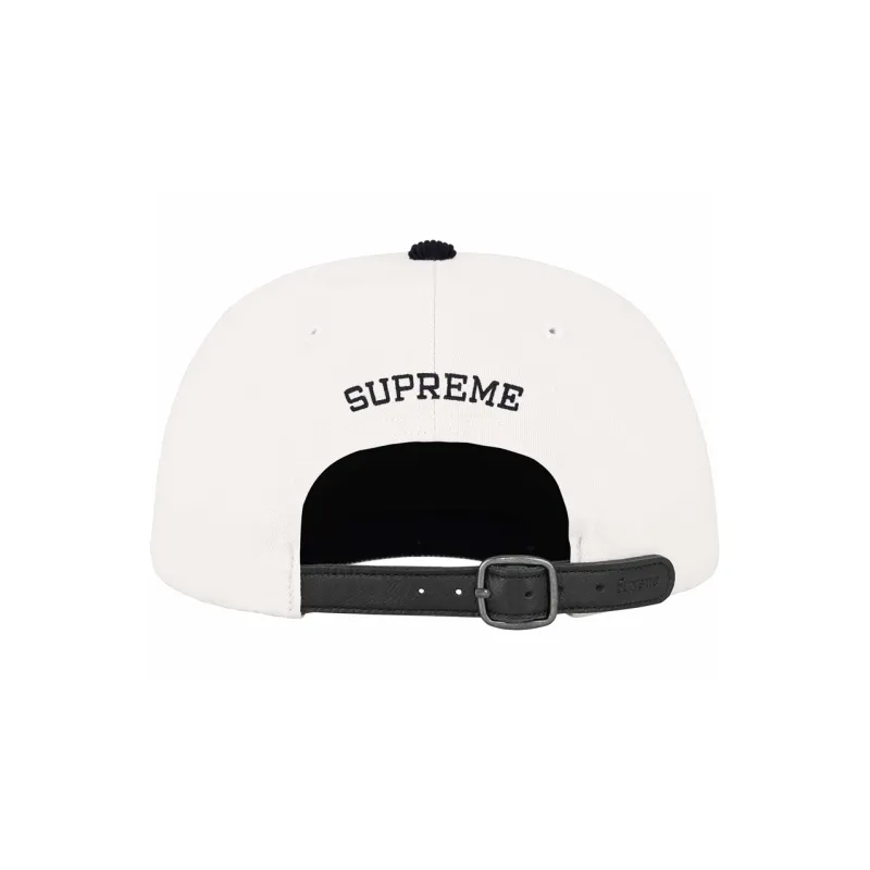 Supreme Cotton Baseball Caps Unisex White-1