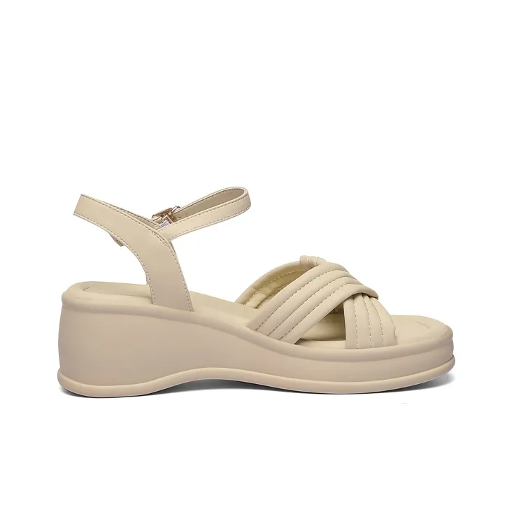 Golden Silk Rabbit One Strap Sandals Women's-2