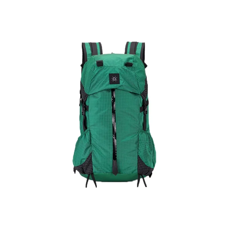 SAMSTRONG Polyamide Backpack Regular Unisex Orange/Black/Green-0
