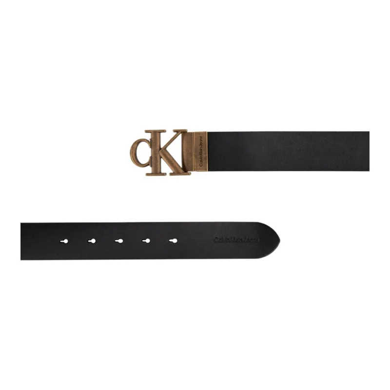 CALVIN KLEIN Cow Leather Belts Men's Width  3.5cm-1