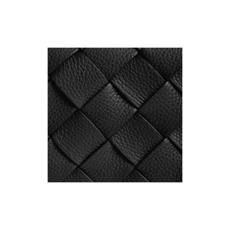 Bottega Veneta Cow Leather Shoulder Bag Crossbody Bag Men's Black-5