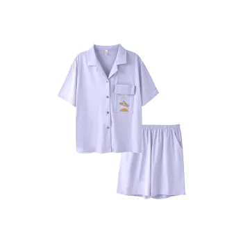 Fun Rabbit Pajama Set Women's Nebula Purple