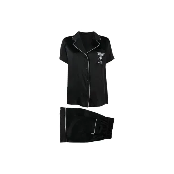 MOSCHINO Pajama Set Women's Black