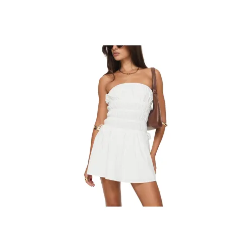 PRINCESS POLLY Sleeveless Dresses Women's White