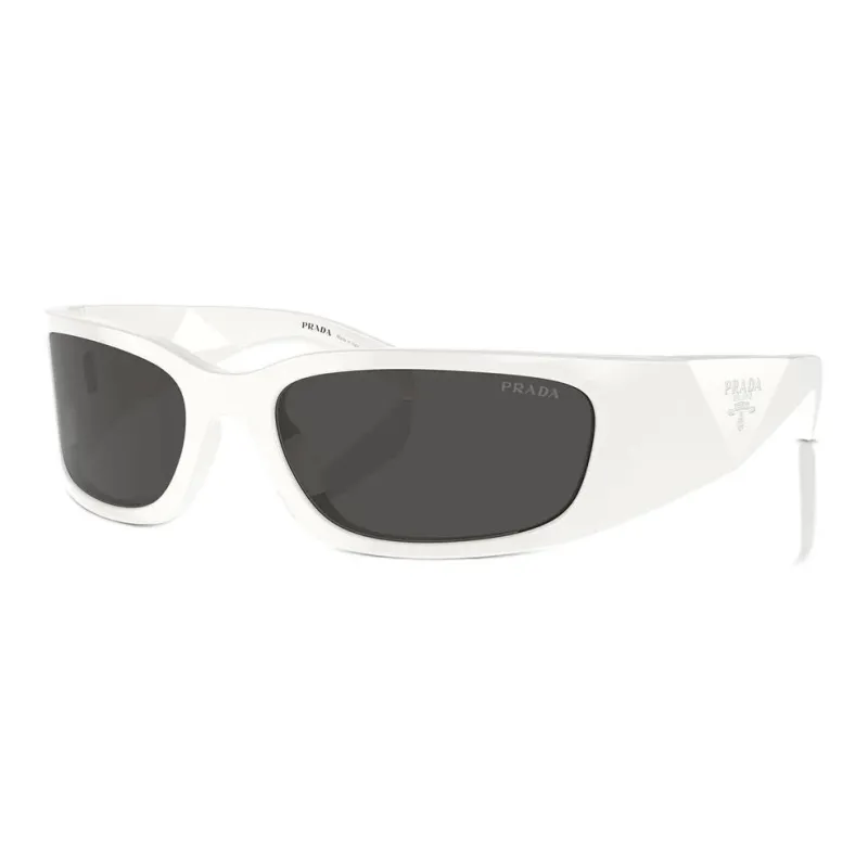 PRADA Eyewear Logo engraved Biker style Sunglasses-0