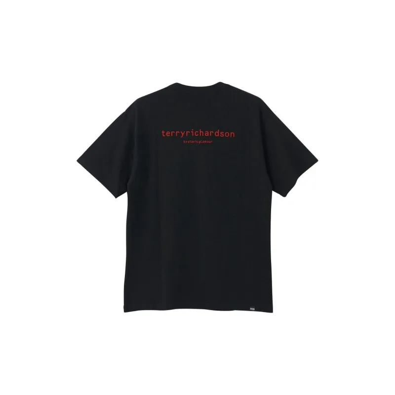 HYSTERIC GLAMOUR x Terry Richardson T Shirt Men's Black-1