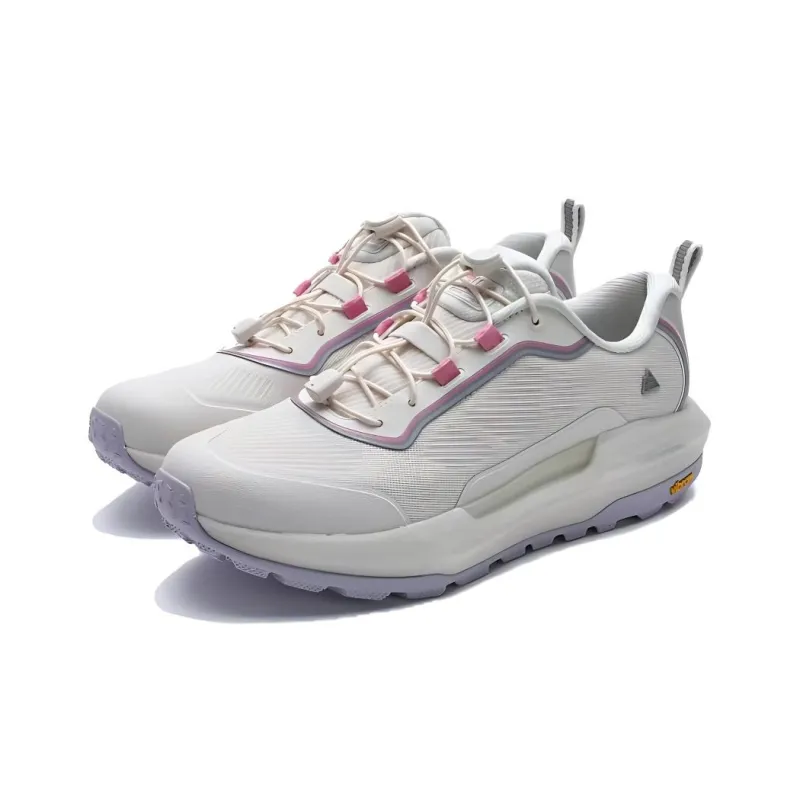 FILA Cushioning Anti Slip And Wear Resistant Low Top Outdoor Shoes Women's Pink-2