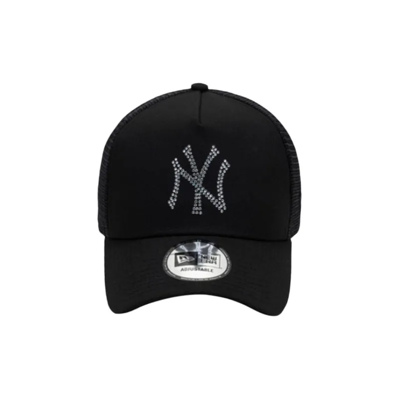 New Era Polyester Baseball Caps Men's Black-1