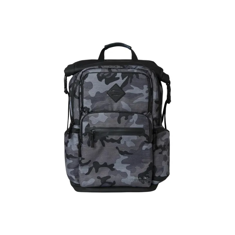 O'Neill Polyester With PU Backpack Men's Camouflage-0