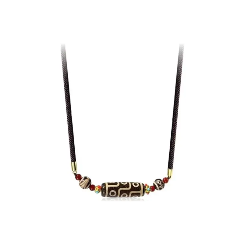Chongqing Gold Store Chalcedony Jade Necklaces Unisex-1