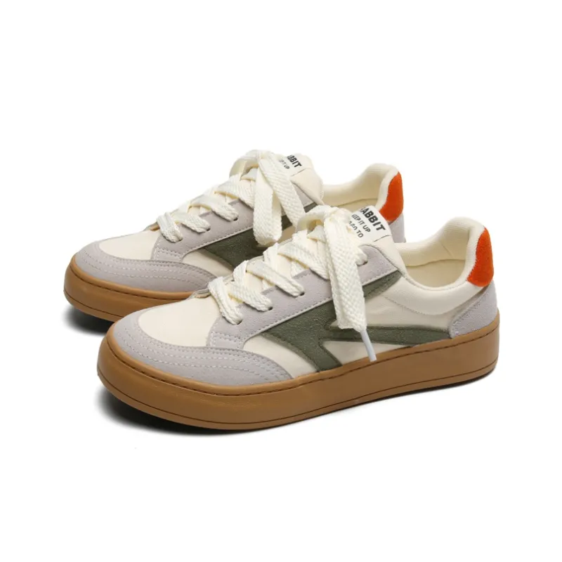 Mengsai Breathable Lightweight Height Increasing Low Top Canvas Shoes Men's Beige Green-1