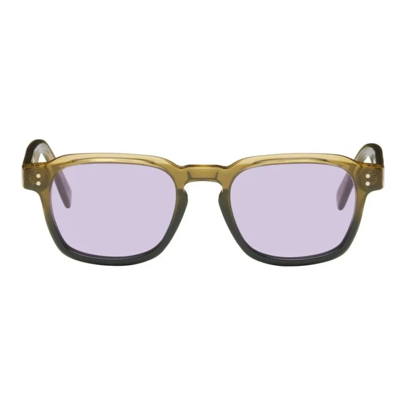 Retrosuperfuture Acetate Square Sunglasses Men's Green-2