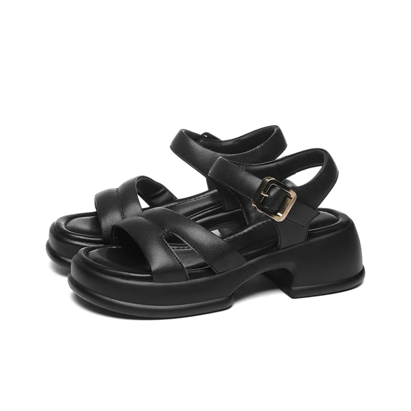 Golden Silk Rabbit Beach Sandals Women's-2