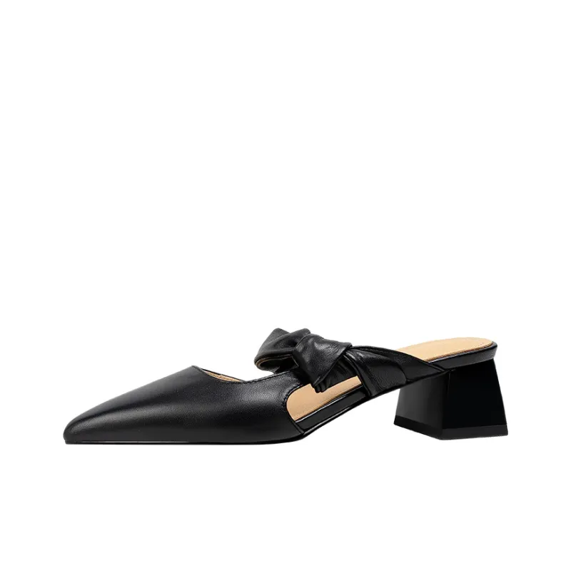 WUDASHU TPR Sole Quick Dry Wrap-toe Slippers Women's-0