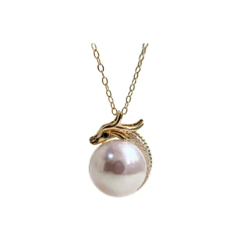 PEARL QUEEN Freshwater Pearl S925 Silver Pendants Women's