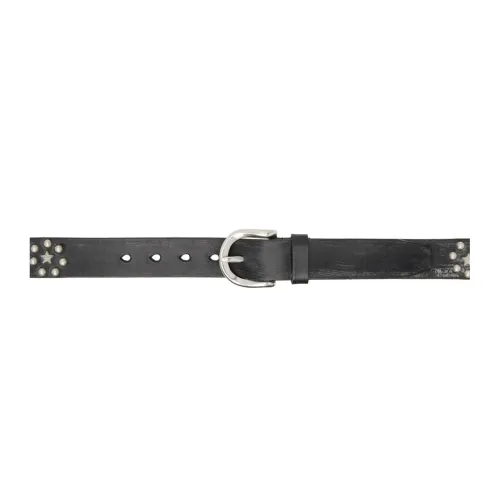 OUR LEGACY Stud Design Leather Belts Women's Black