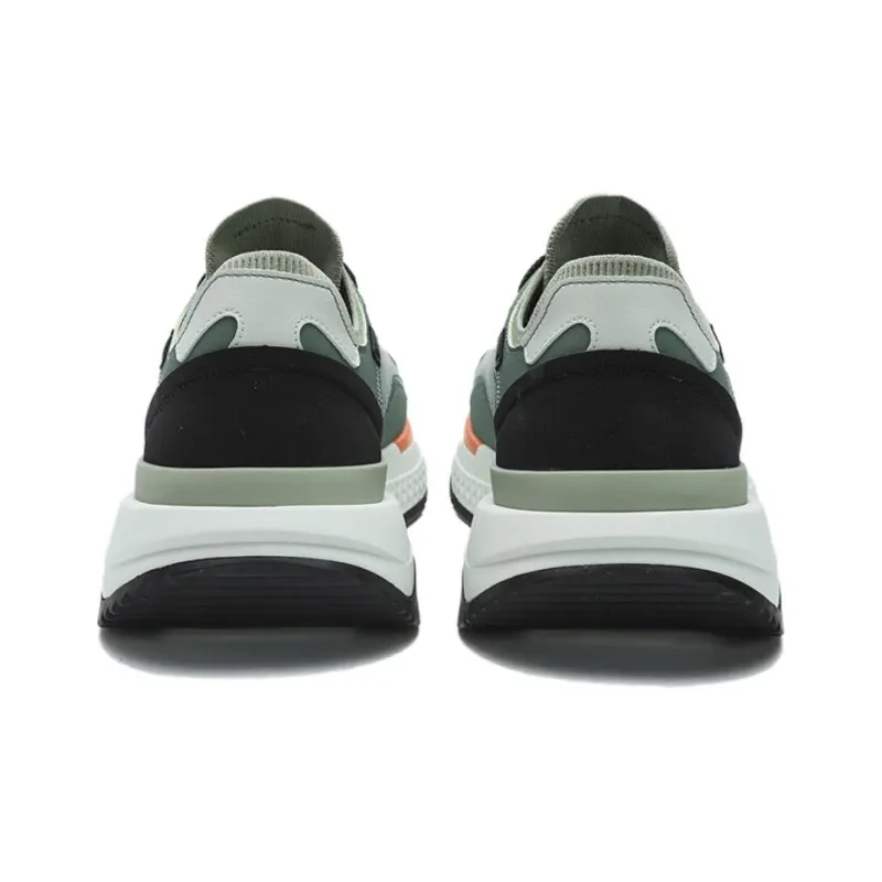 FILA PIONIERE Pioneer Abrasion Resistant Low Top Chunky Sneakers Men's Green-3
