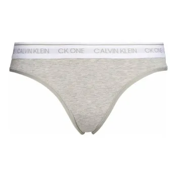 CK/Calvin Klein BIKINI Underpants Europe Version Women's 1 Pack Light Gray