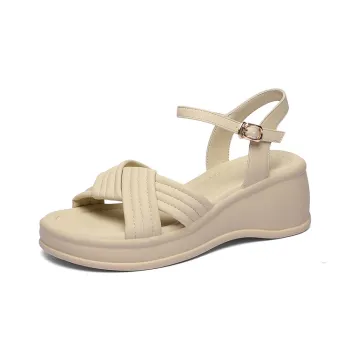 Golden Silk Rabbit One Strap Sandals Women's