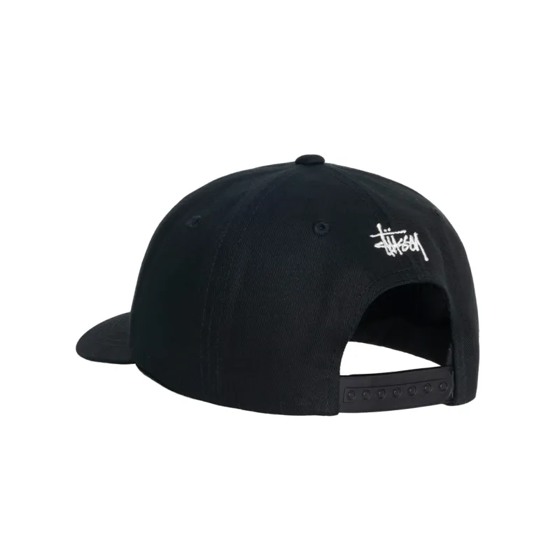 Stussy Low Profile Big Basic Snapback-2