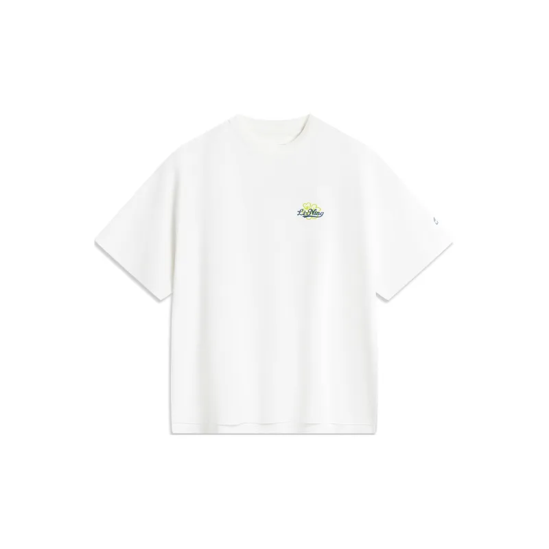 LiNing Sports Trend Series T Shirt Women's Ivory-1