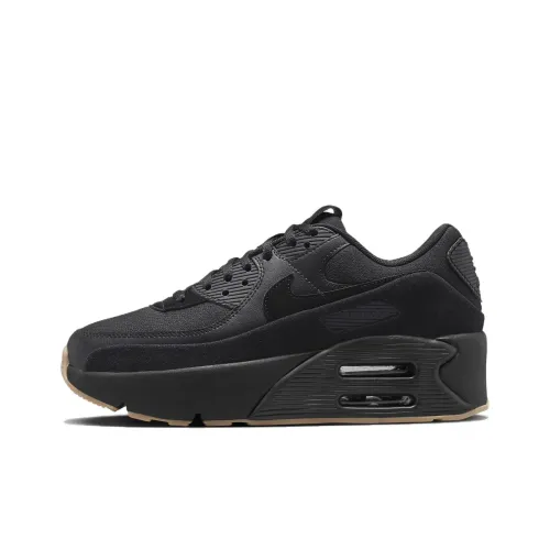 Nike Air Max 90 Casual Shoes Women's Low-Top Black