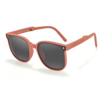 Cornstone TR90 Square Sunglasses Kids' Matte Orange Matte Pink Matte Blue Matte Green Frosted Black
