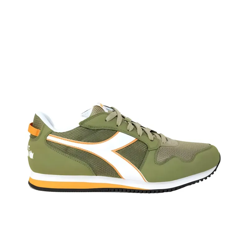 Diadora Heritage Low-Top Casual Shoes Women's Olive Green-1