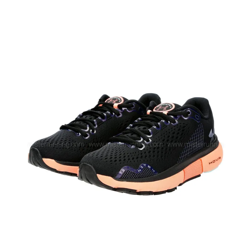 Under Armour Hovr Infinite 4 Running Shoes 'Black Lunar Coral' Women's-2