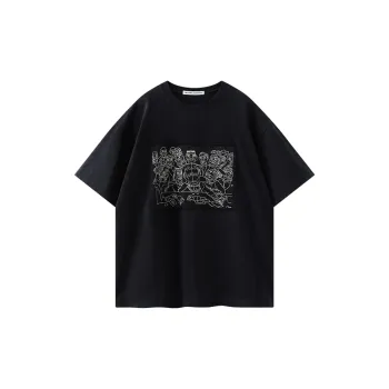 Organic Emotion T Shirts Unisex Black