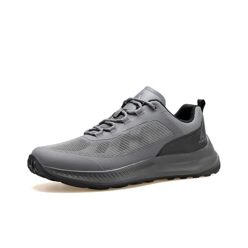 HUMTTO Hiking / Trekking Shoes Men Low Top Gray-1