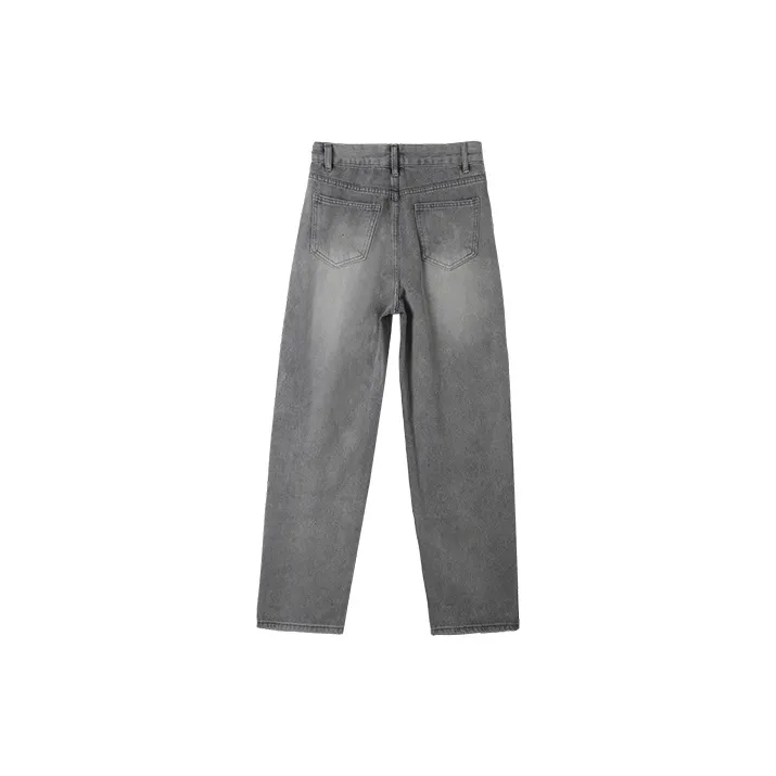 HIPPIEMISS Jeans Women's Light Gray-1