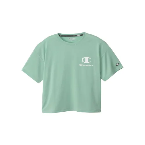 Champion T-Shirts Women's Green