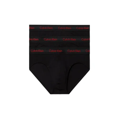 CK/Calvin Klein HIP BRIEF 3PK Underpants Europe Version Men's 3 Pack