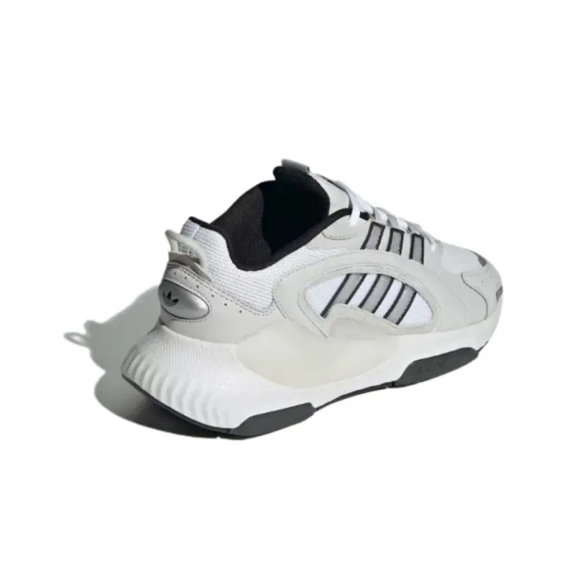 Adidas Hi-Tail 2.0 Non-slip Lightweight Mid-Top Casual Running Shoes Unisex White Gray-3